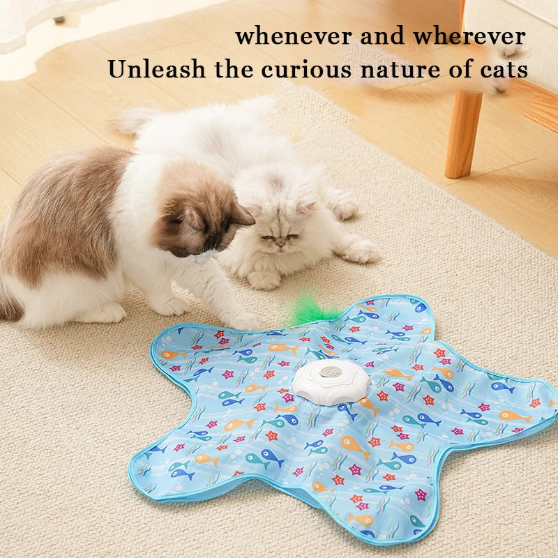 Autonomous Hide-and-Seek Interactive Cat Toy for Endless Play