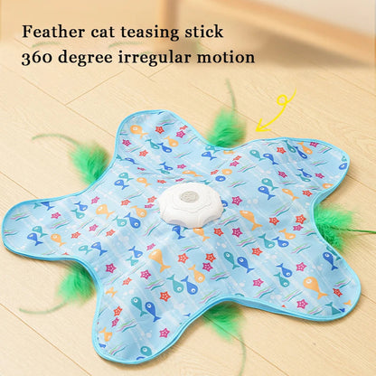 Autonomous Hide-and-Seek Interactive Cat Toy for Endless Play